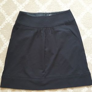 Trina Turk black A line skirt with pockets
